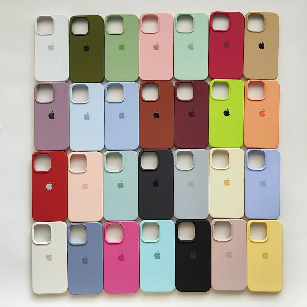 Original Silicone Case For iPhone 13-17 pro max