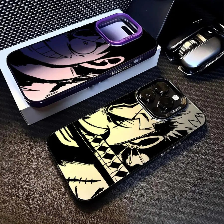 Case for Apple iPhone 11 13 15 Pro Max 14 Plus 12 16 Silicone Shell Phone Cover Shockproof Protective Funda Anime One P-Piece