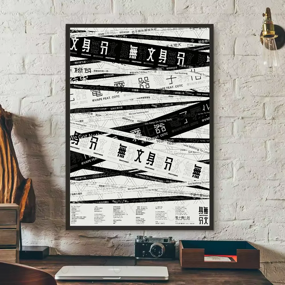 Classic Anime C-Chainsaw M-Man Poster High Quality Print Waterproof Wall Art Sticker For Bar Living Room Decor Gift