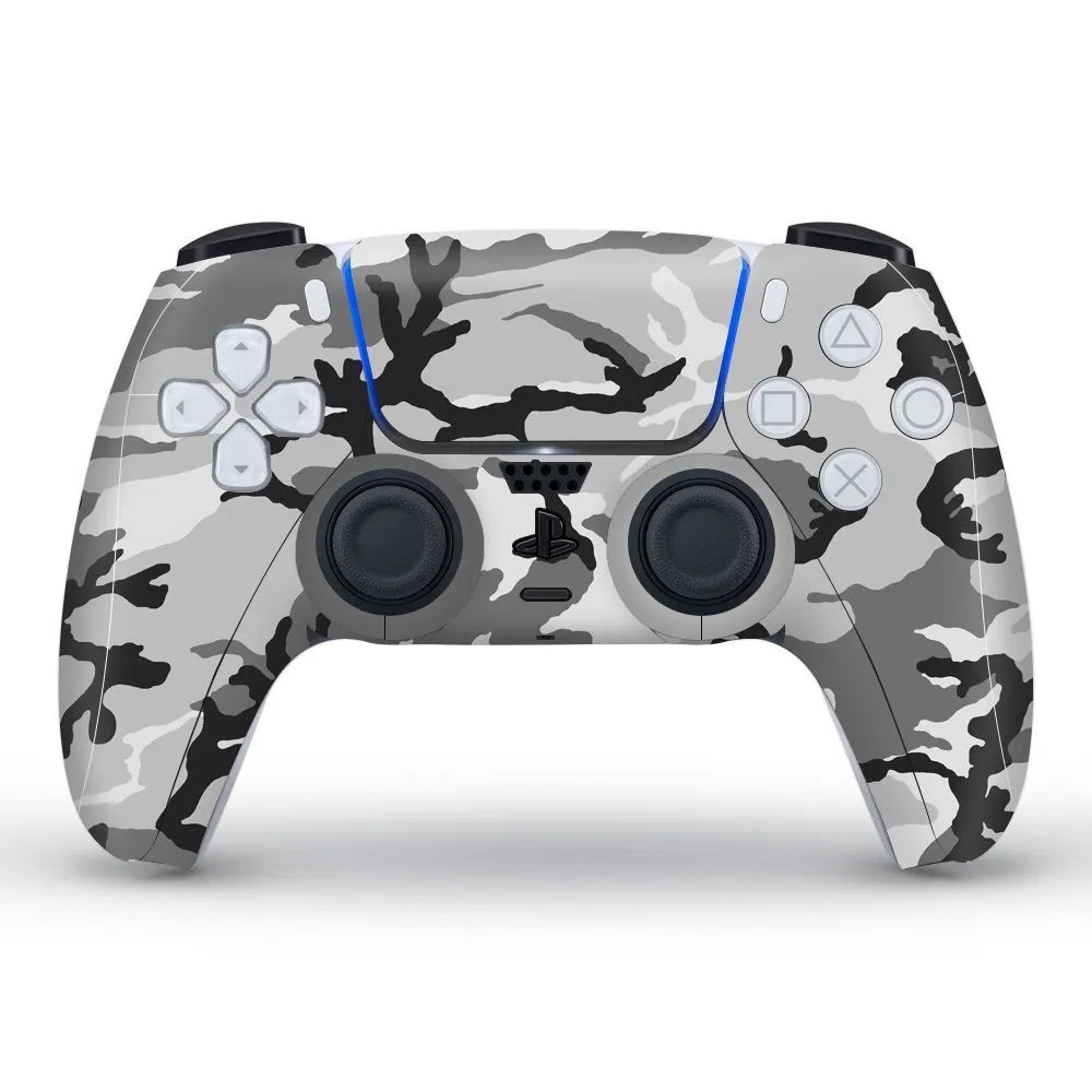 Protective Decal Skin for PS5 Controller Gamepad Full Protection Sticker for PlayStation 5 Joystick for PS5 Accessories