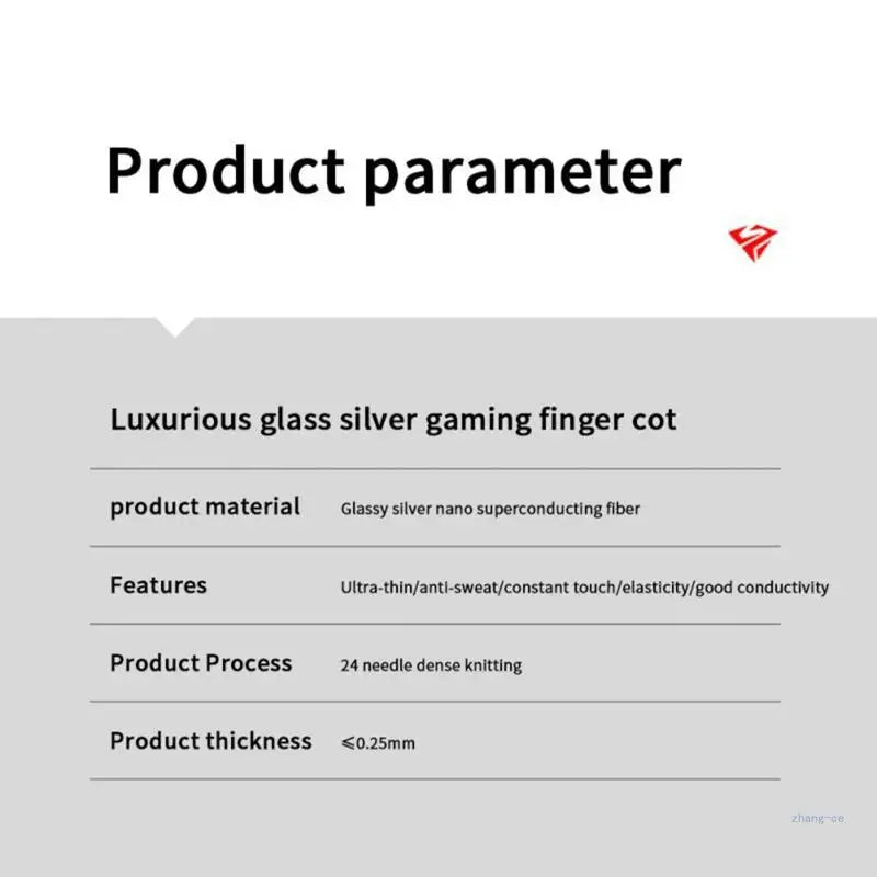 Sweatproof Finger Sleeve Breathable for Mobile Games, Finger Cover Game Controller Gaming Thumb Gloves