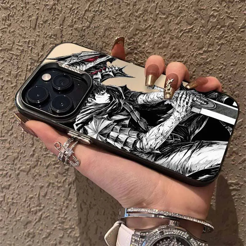 Berserk Anime Cover For Apple iPhone 17 Air 16E 16 15 14 13 12 mini 11 8 7 Pro Max Plus Colorful Phone Case