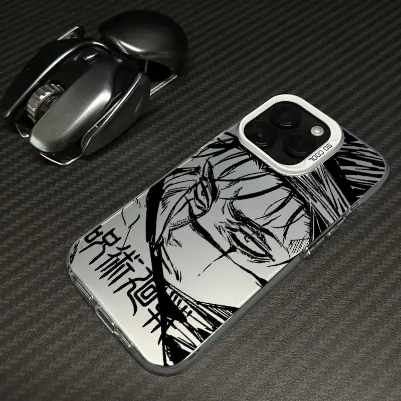 Anime Coque For Apple iPhone 16e 16 14 15 13 11 Pro Max Jujutsu Kaisen Choso ART Case 15 Plus 12 Mini 16e Shockproof Phone Cover