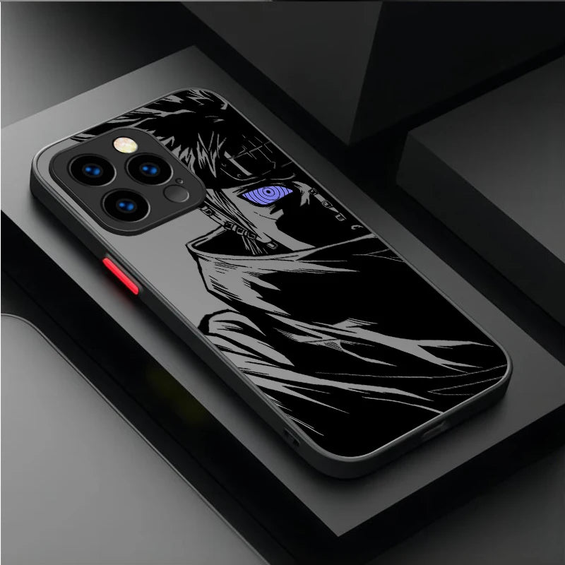 Anime N-NARUTOS Uchiha Itachi Sasuke Phone Case For iPhone 17 Air 15 16E 16 14 13 12 11 Pro Max XR 7 8 Plus SE 2020 Bumper Cover