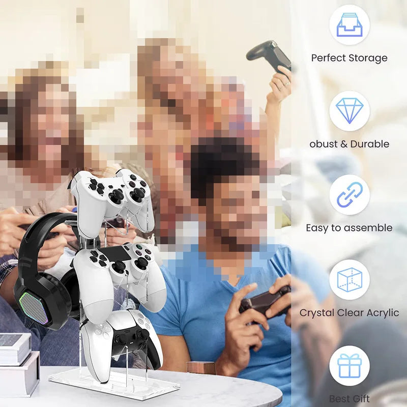 Controller Gaming Accessories For Playstation 5 4 3 2 PS5 PS4 PS3 Dualsense Dualshock Switch Pro Xbox Control Stand Support Game