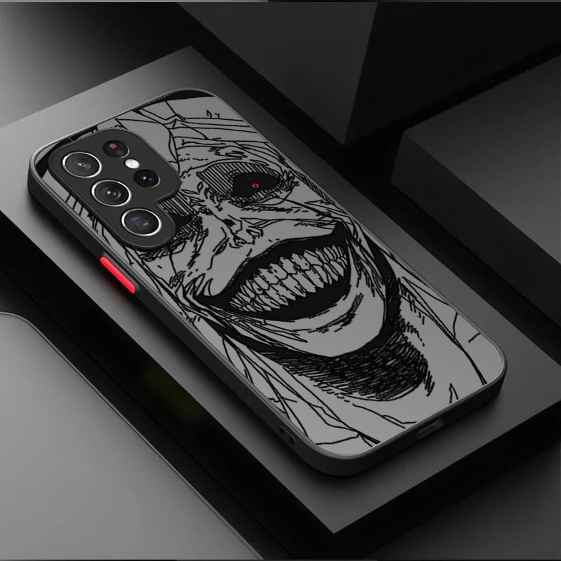 Hot Anime S-Solo Levelings Hard Phone Case For Samsung Galaxy S25 S23 S24 Ultra S22 S21 Plus FE A56 A36 A26 A16 A06 A15 5G Cover