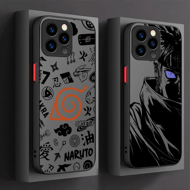 Anime N-NARUTOS Phone Case For iPhone 17 Air 15 16E 16 14 13 12 11 Pro Max XR 7 8 Plus SE 2020 Bumper Cover