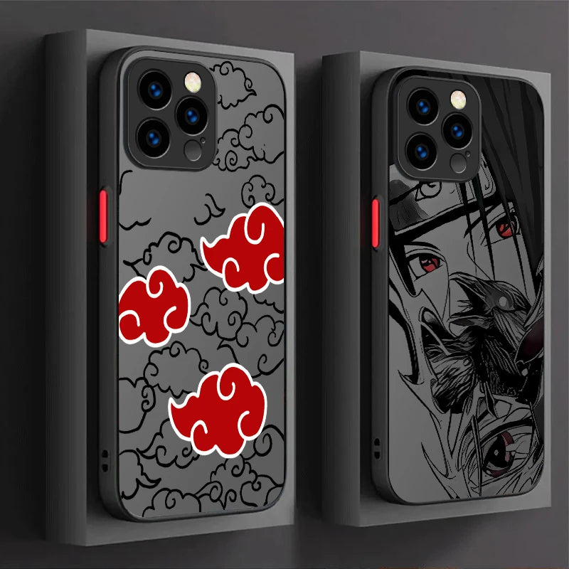 Anime N-NARUTOS Phone Case For iPhone 17 Air 15 16E 16 14 13 12 11 Pro Max XR 7 8 Plus SE 2020 Bumper Cover