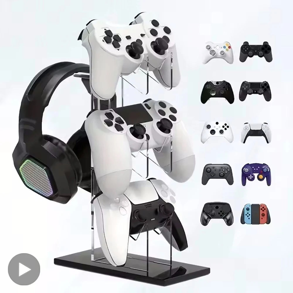 Controller Gaming Accessories For Playstation 5 4 3 2 PS5 PS4 PS3 Dualsense Dualshock Switch Pro Xbox Control Stand Support Game
