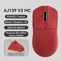 AJAZZ AJ139 V2 MC/AJ139 PRO Wireless Gaming Mouse PAW3311/PAW3395 Sensor 12000DPI/26000DPI 500mAh Bluetooth Mouse Gamer For PC