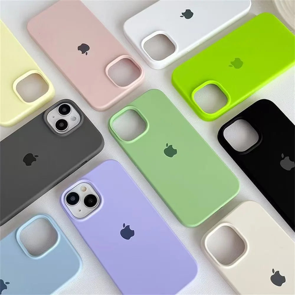 Original Silicone Case For iPhone 13-17 pro max