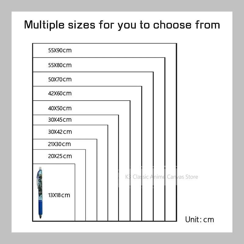 Anime Berserk Prints Poster Figure Guts Griffith Canvas Painting DIY Wall Art Home Decor Japanese Poster Fans Gifts-unframed