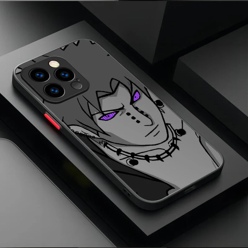 Anime N-NARUTOS Uchiha Itachi Sasuke Phone Case For iPhone 17 Air 15 16E 16 14 13 12 11 Pro Max XR 7 8 Plus SE 2020 Bumper Cover