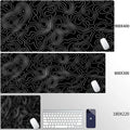 Strata Liquid White Gaming Mouse Pad Desk Gadgets Mouse Mat Office Accessories Mousepad Mouse Carpet Computer Mat Gaming Setup