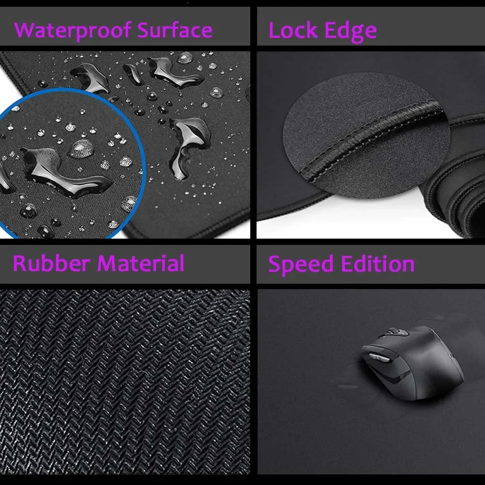 White Sakura Deskmat Japan Cherry Blossom MousePad Office Gaming Mouse pad Keyboard Pad Non-Slip Office Carpet Laptop Mouse Mats