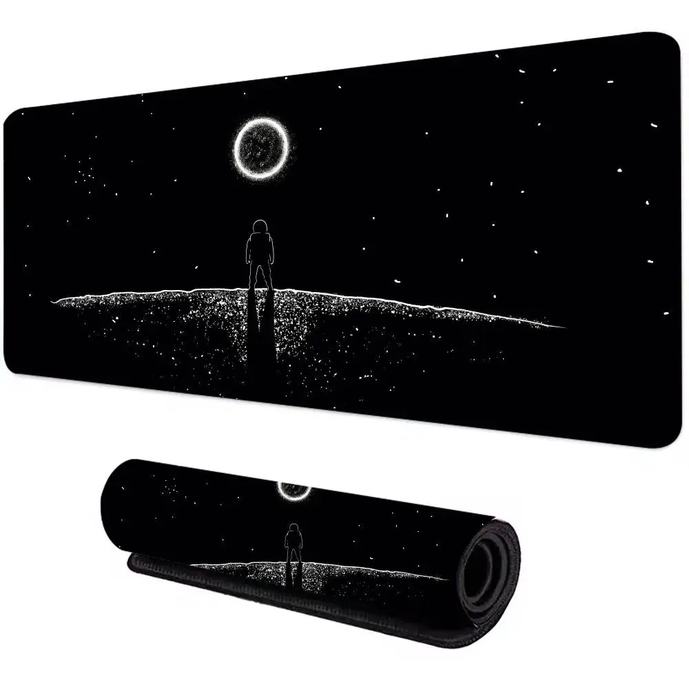 Space astronauts Mouse Pad Large Computer Office Game Table Mats XXL Rubber Anti-slip Gaming Keyboard Mousepads Long Desk Pads