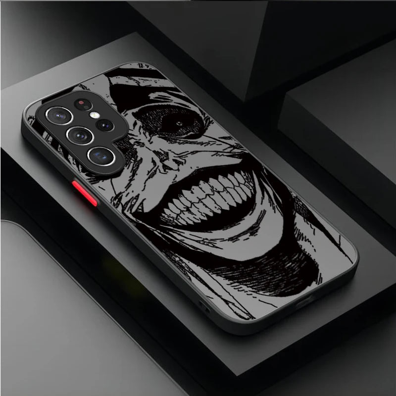 Hot Anime S-Solo Levelings Hard Phone Case For Samsung Galaxy S25 S23 S24 Ultra S22 S21 Plus FE A56 A36 A26 A16 A06 A15 5G Cover