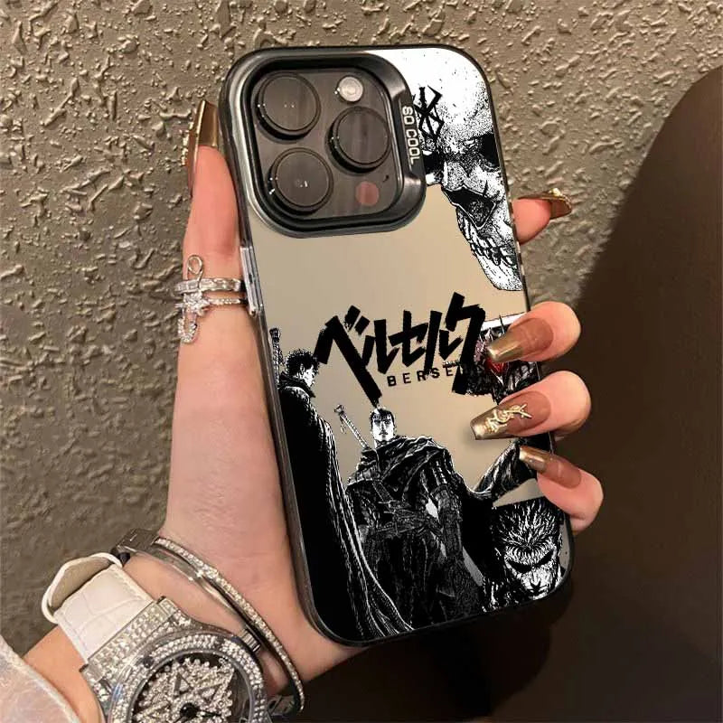 Berserk Anime Cover For Apple iPhone 17 Air 16E 16 15 14 13 12 mini 11 8 7 Pro Max Plus Colorful Phone Case