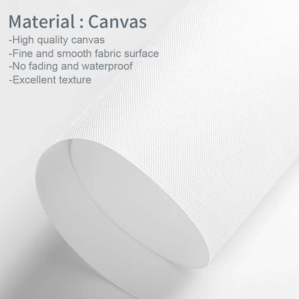 1PC Frameless Kaisen Anime Poster Canvas Painting Black White Anime Wall Art for Living Room Boy Bedroom Home Decoration Gift