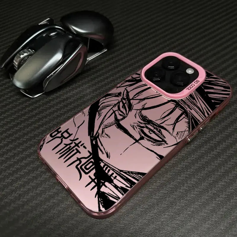 Anime Coque For Apple iPhone 16e 16 14 15 13 11 Pro Max Jujutsu Kaisen Choso ART Case 15 Plus 12 Mini 16e Shockproof Phone Cover