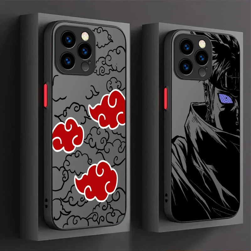 Anime N-NARUTOS Uchiha Itachi Sasuke Phone Case For iPhone 17 Air 15 16E 16 14 13 12 11 Pro Max XR 7 8 Plus SE 2020 Bumper Cover