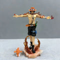 28cm Anime One Piece Ace Figure Portgas D Ace Action Figurine PVC Statue Collectible Model Toys for childern christmas Gifts