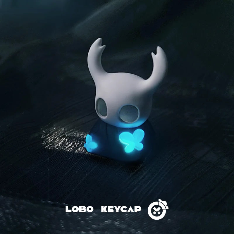 Hollow Knight Single Transparent Keycap Hornet Design Resin Mechanical Keyboard Customized Esc Game Peripheral Office Accessory