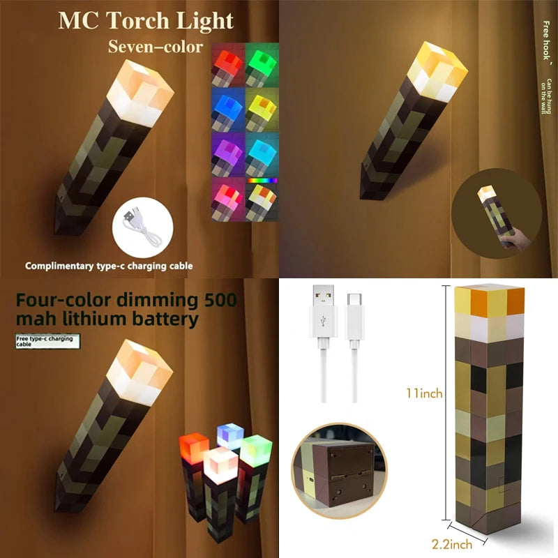 Minecraft torch light