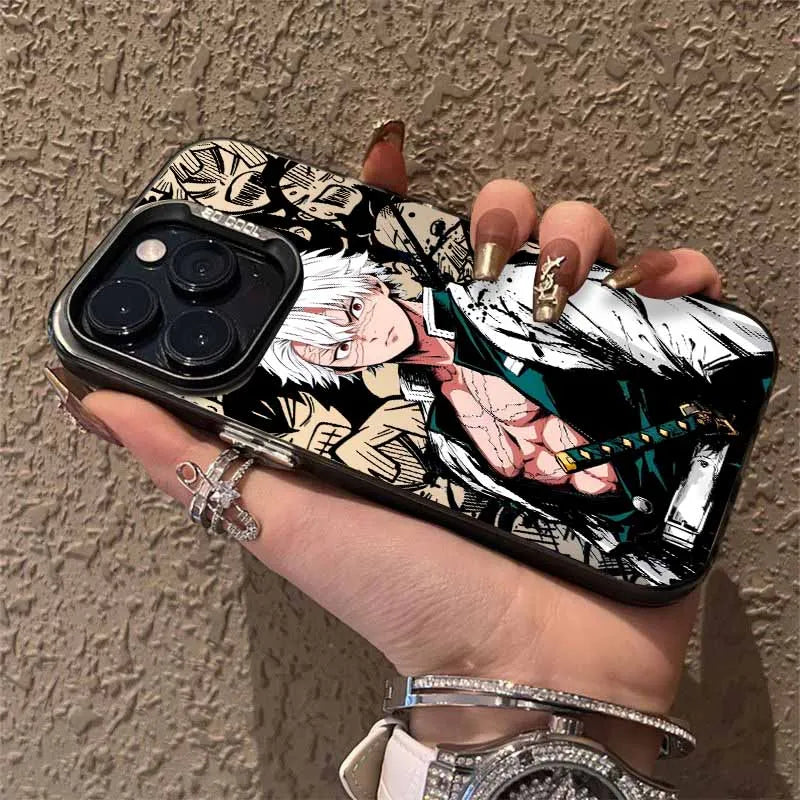 Demon Slayer Anime  Cover For Apple iPhone 17 Air 16E 16 15 14 13 12 mini 11 8 7 Pro Max Plus Colorful Phone Case