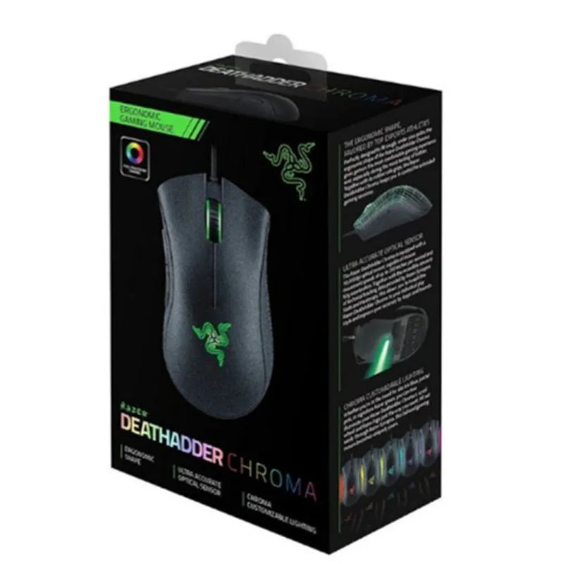 Razer Purgatory Viper Standard Edition 6400DPI Wired Gaming Mouse Brand Merchandise Birthday Gift Graduation Wholesale