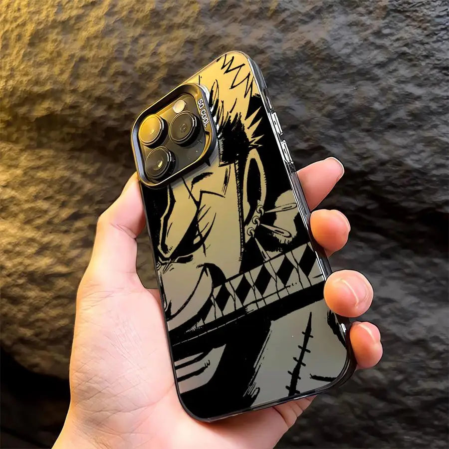 Case for Apple iPhone 11 13 15 Pro Max 14 Plus 12 16 Silicone Shell Phone Cover Shockproof Protective Funda Anime One P-Piece