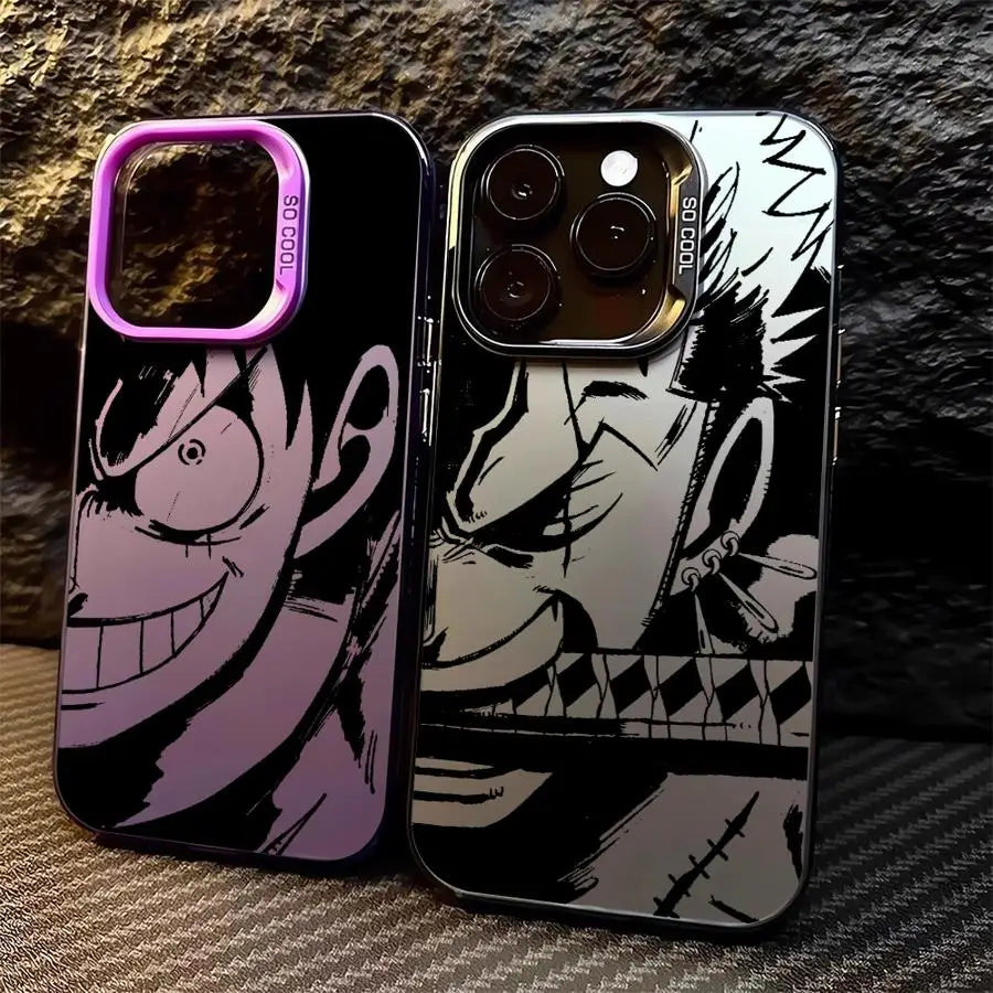 Case for Apple iPhone 11 13 15 Pro Max 14 Plus 12 16 Silicone Shell Phone Cover Shockproof Protective Funda Anime One P-Piece