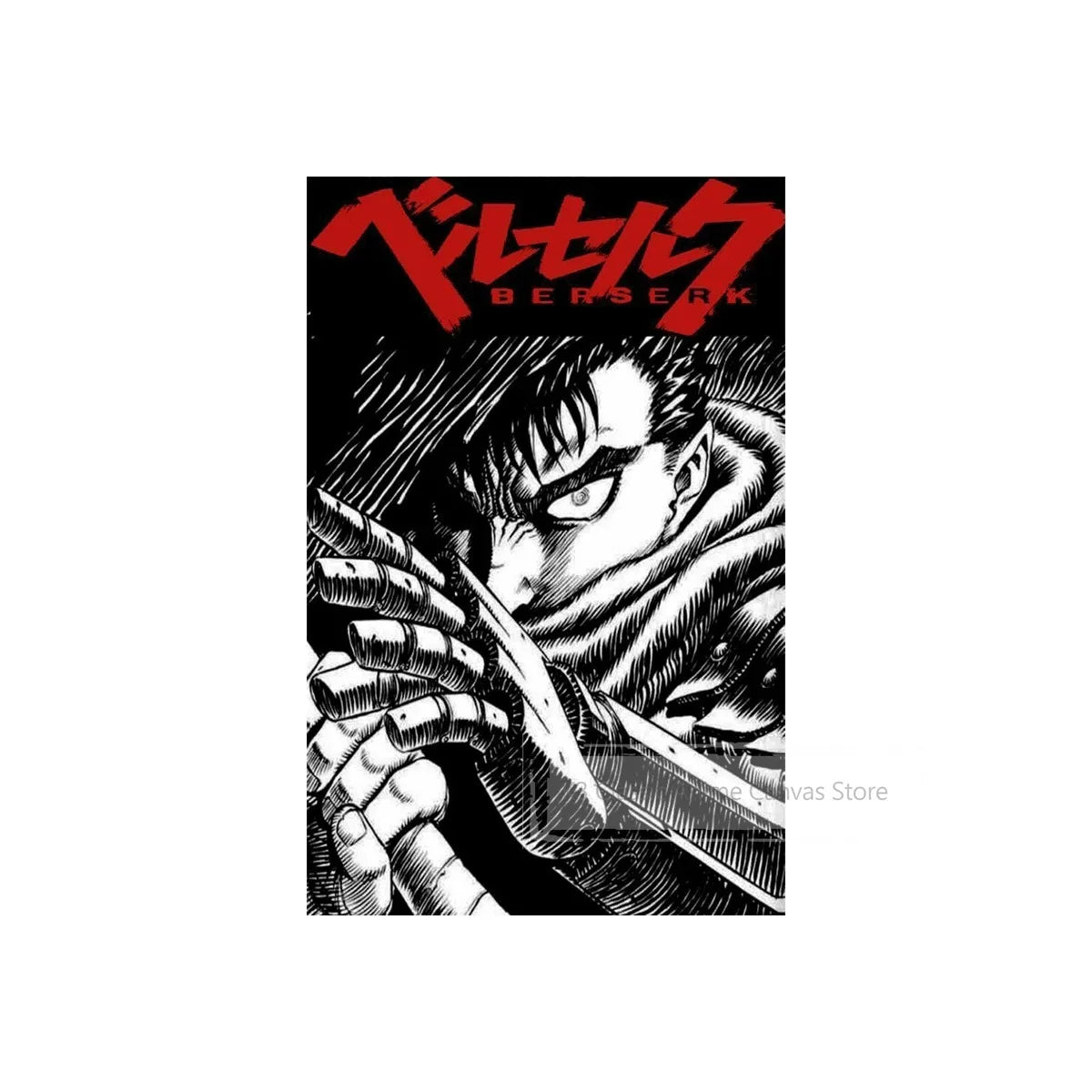 Anime Berserk Prints Poster Figure Guts Griffith Canvas Painting DIY Wall Art Home Decor Japanese Poster Fans Gifts-unframed