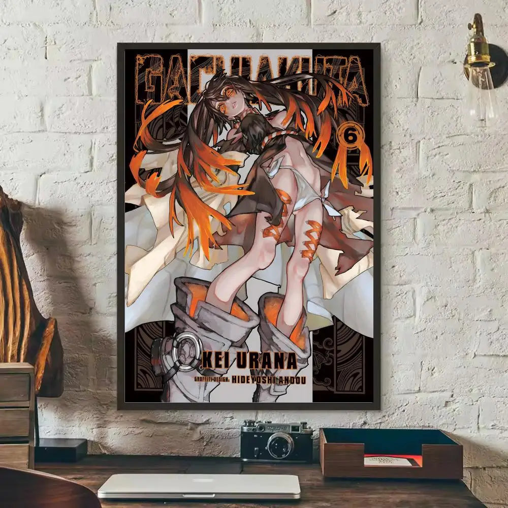 G-Gachiakuta Anime  Poster Removable Wall Sticker Self Adhesive Art Mural Home Office Living Room Dining Room Wall Decor