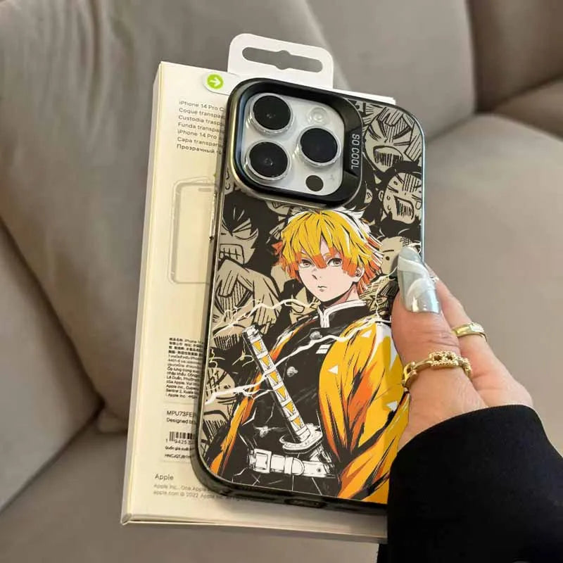 Demon Slayer Anime  Cover For Apple iPhone 17 Air 16E 16 15 14 13 12 mini 11 8 7 Pro Max Plus Colorful Phone Case