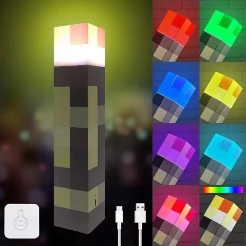 Minecraft torch light