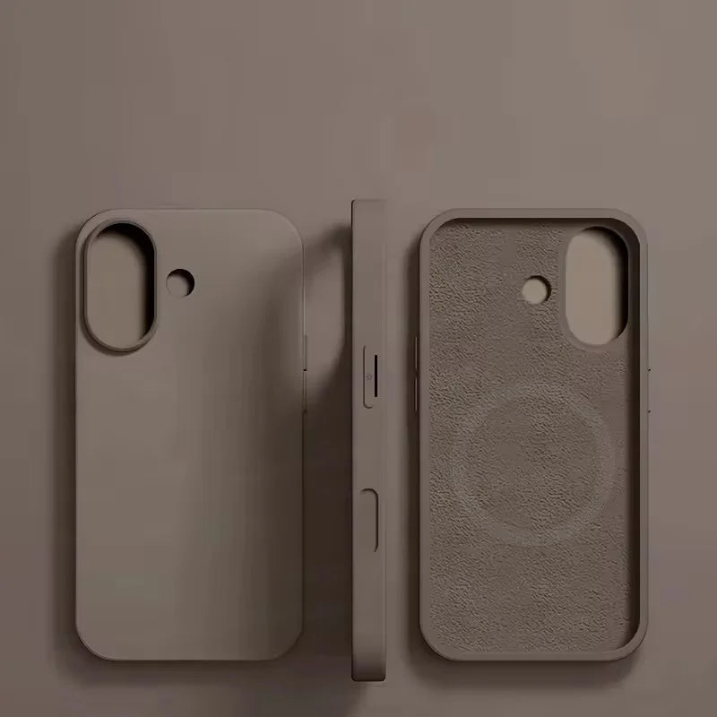 NEW For Magsafe Liquid Silicone Phone Case For iPhone 16 15 13 14 11 12 Pro Max 16 15 Plus Magnetic Wireless Charging Soft Cover